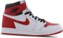 Jordan Air 1 Retro High Og White University Red Black Schoenmaat 47 1 2 Sneakers 555088 161 - Thumbnail 3