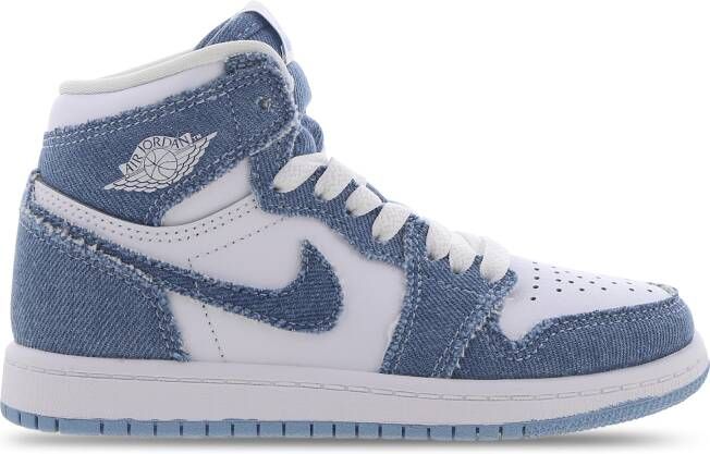 Jordan 1 Retro High Og(Ps ) White Boarder Blue Chile Red Schoenen pre school CU0449 104 - Foto 2