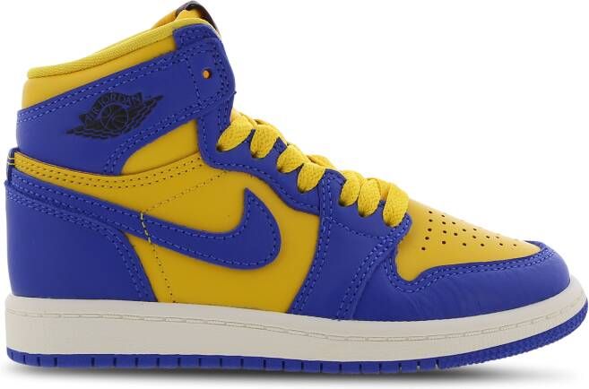 Jordan 1 Retro High Og (Ps) Varsity Maize Game Royal-Sail Schoenen pre school FD2597-700