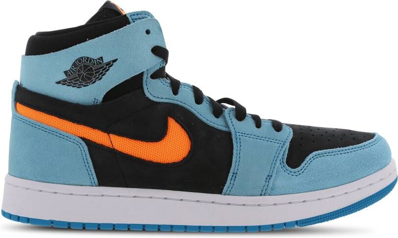 Jordan Air 1 Zoom Cmft 2 Bleached Aqua Bright Citrus-Black-White