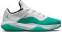 Jordan Lage Dames Air 11 Sneaker Wit Zwart Blue Heren - Thumbnail 2