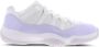 Jordan Wmns Air 11 Retro Low White Pure Violet White Schoenmaat 40 1 2 Sneakers AH7860 101 - Thumbnail 3