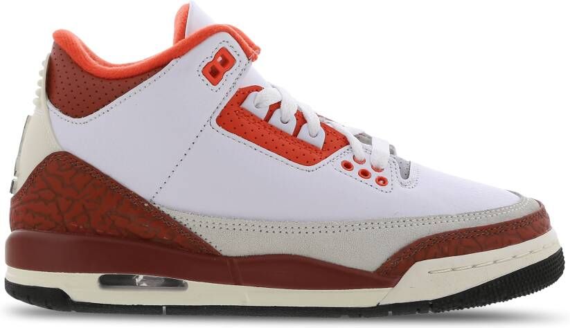 Jordan Air 3 Retro Se (Gs) White Black-Mars Stone-Team Orange