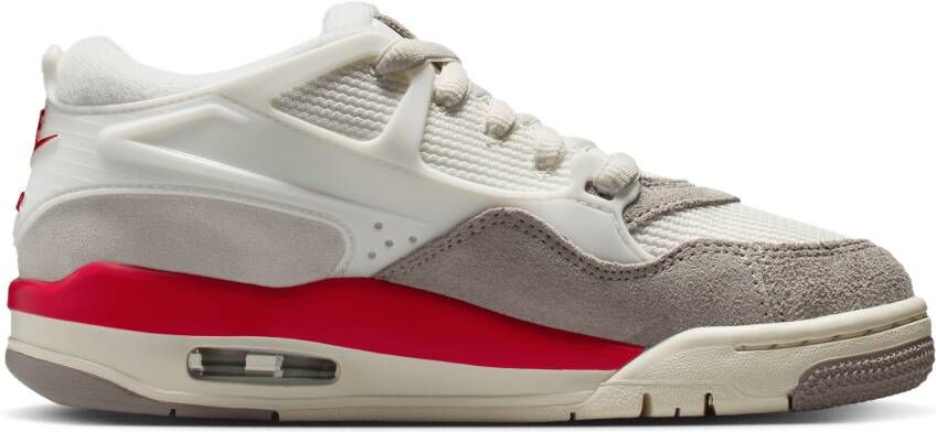 Jordan 4 Rm Unisex Schoenen Wit Maat: 35.5 Mesh Synthetisch Foot Locker