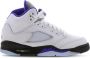 Jordan Air 5 Retro(Gs ) White Dark Concord Black Schoenmaat 35+ Shoes grade school 440888 141 - Thumbnail 2