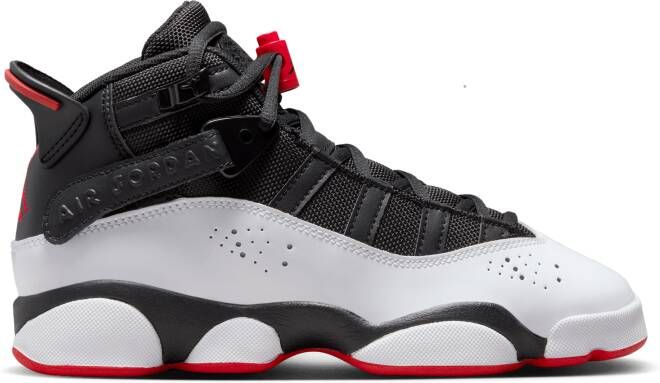 Jordan 6 Rings Kindersneakers Zwart Leer - Foto 2
