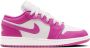 Jordan Aj1 Low Unisex Schoenen Roze Maat: 36.5 Leer Foot Locker - Thumbnail 2