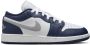 Nike Midnight Navy Wolf Grey Sneakers Blue - Thumbnail 3