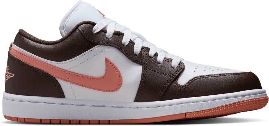Jordan Aj1 Low Dames Schoenen Wit Maat: 36.5 Leer Foot Locker