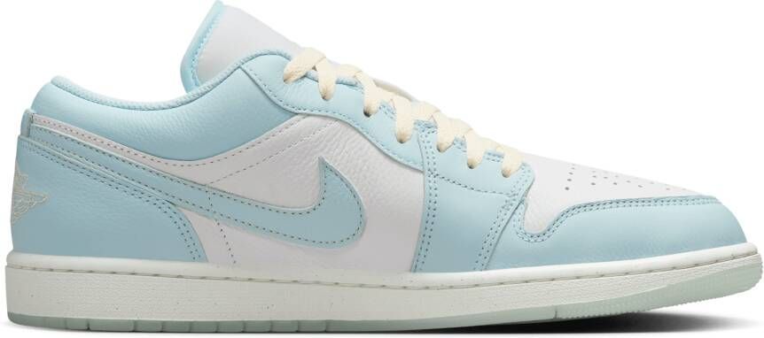 Jordan Aj1 Low Heren Schoenen Groen Maat: 40.5 Leer Foot Locker