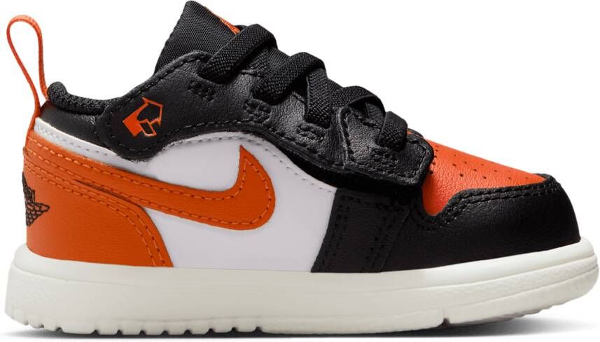 Jordan Aj1 Low Unisex Schoenen Zwart Maat: 36 Leer Foot Locker