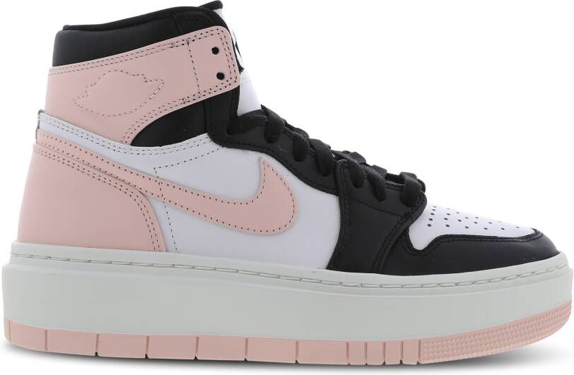 Jordan Wmns Air 1 Elevate High Black Atmosphere-White-Sail