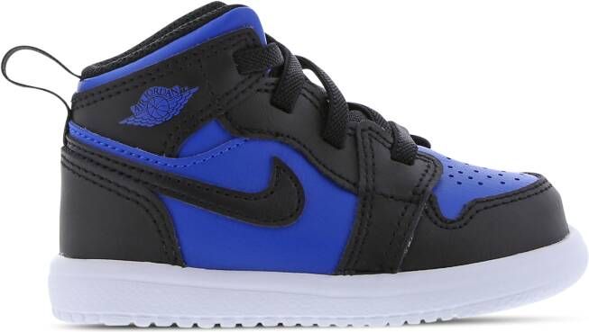 Jordan 1 Mid Alt schoenen voor baby's peuters Zwart