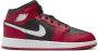 Jordan Aj1 Mid Unisex Schoenen Zwart Maat: 36.5 Leer Foot Locker - Thumbnail 2