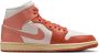 Jordan Aj1 Mid Sneakers Dames Beige Leer - Thumbnail 2