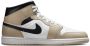 Jordan Aj1 Mid Heren Schoenen Wit Maat: 40.5 Leer Synthetisch Foot Locker - Thumbnail 2