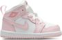 Jordan Aj1 Mid Unisex Schoenen Roze Maat: 23.5 Leer Foot Locker - Thumbnail 2