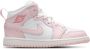 Jordan Aj1 Mid Unisex Schoenen Roze Maat: 33.5 Leer Foot Locker - Thumbnail 2