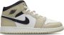 Jordan Aj1 Mid Unisex Schoenen Wit Maat: 37.5 Leer Foot Locker - Thumbnail 2