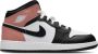 Jordan Aj1 Mid Unisex Schoenen Wit Maat: 36.5 Leer Foot Locker - Thumbnail 2