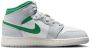 Jordan Aj1 Mid Unisex Schoenen Wit Maat: 36.5 Leer Foot Locker - Thumbnail 2
