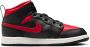 Jordan Aj1 Mid Unisex Schoenen Zwart Maat: 29.5 Leer Foot Locker - Thumbnail 2