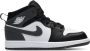 Jordan Aj1 Mid Unisex Schoenen Zwart Maat: 28 Leer Foot Locker - Thumbnail 2