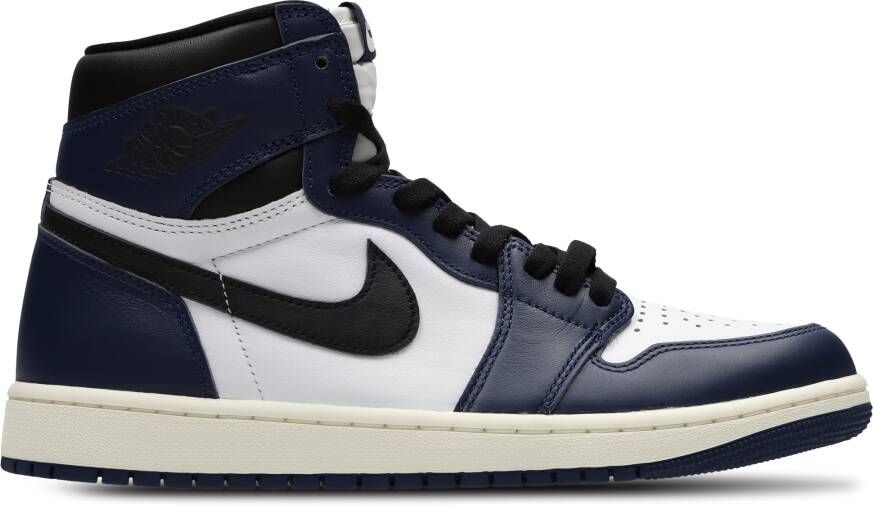 Jordan Aj1 Retro High Og Heren Schoenen Blauw Maat: 42.5 Leer Foot Locker - Foto 3