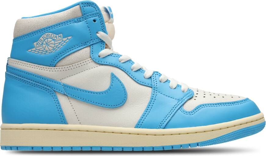 Jordan Aj1 Retro High Og Rmst Heren Schoenen Blauw Maat: 40 Leer Foot Locker