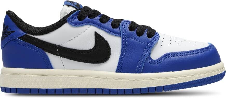 Jordan Aj1 Retro Low Og Unisex Schoenen Wit Maat: 33.5 Leer Foot Locker