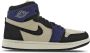 Jordan W Air 1 Zoom Cmft 2 Muslin Black-Blackened Blue-Coconut Milk - Thumbnail 2