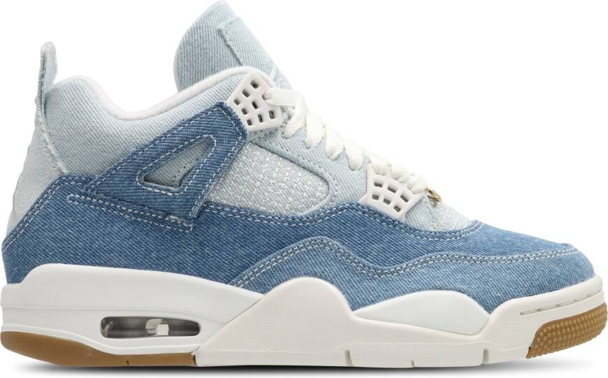 Jordan Aj3 Retro Sneakers Dames Wit Leer Synthetisch