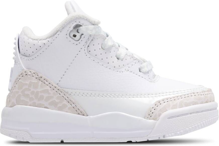 Jordan Aj3 Retro Sneakers Unisex Wit Leer
