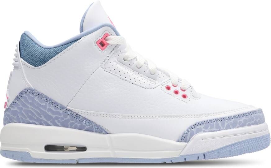 Jordan Aj3 Retro Unisex Schoenen Wit Maat: 36 Leer Foot Locker
