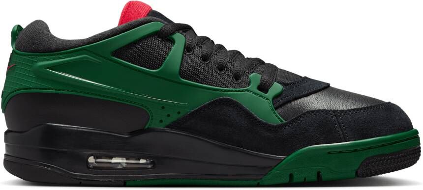 Jordan Aj4 Retro Heren Schoenen Zwart Maat: 41 Leer Foot Locker
