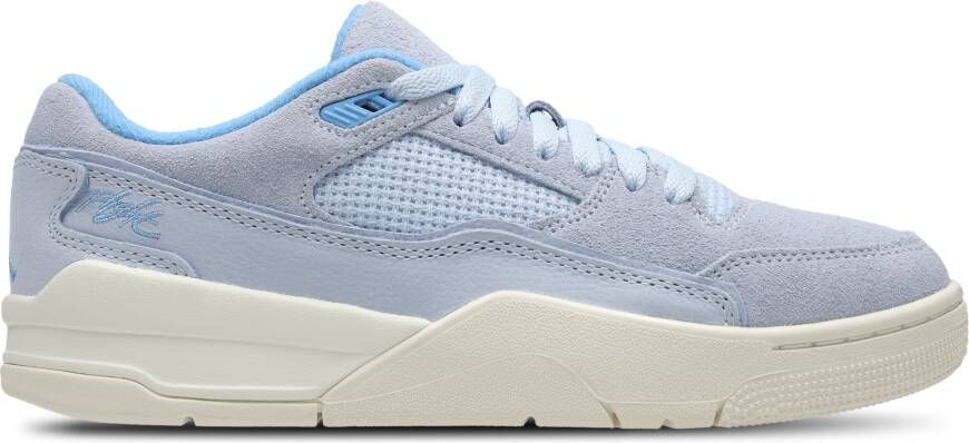 Jordan Flight Dames Schoenen Blauw Maat: 36.5 Leer Foot Locker