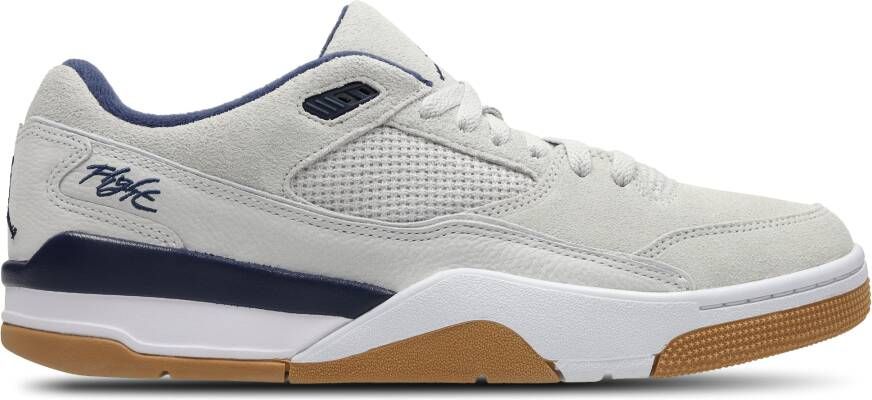 Jordan Flight Heren Schoenen Grijs Maat: 44.5 Leer Foot Locker