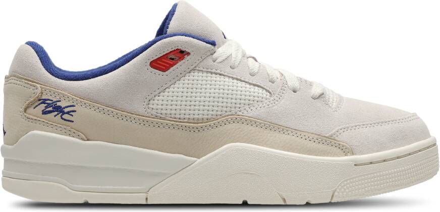 Jordan Flight Heren Schoenen Wit Maat: 41 Suède Foot Locker