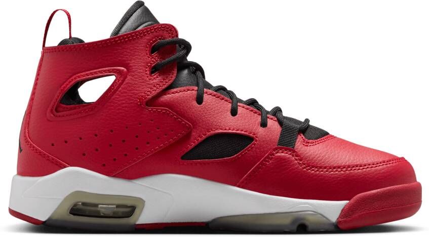 Jordan Flight Unisex Schoenen Rood Maat: 36 Mesh Synthetisch Foot Locker
