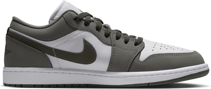 Jordan 1 Low Sneakers Heren Groen Mesh Synthetisch