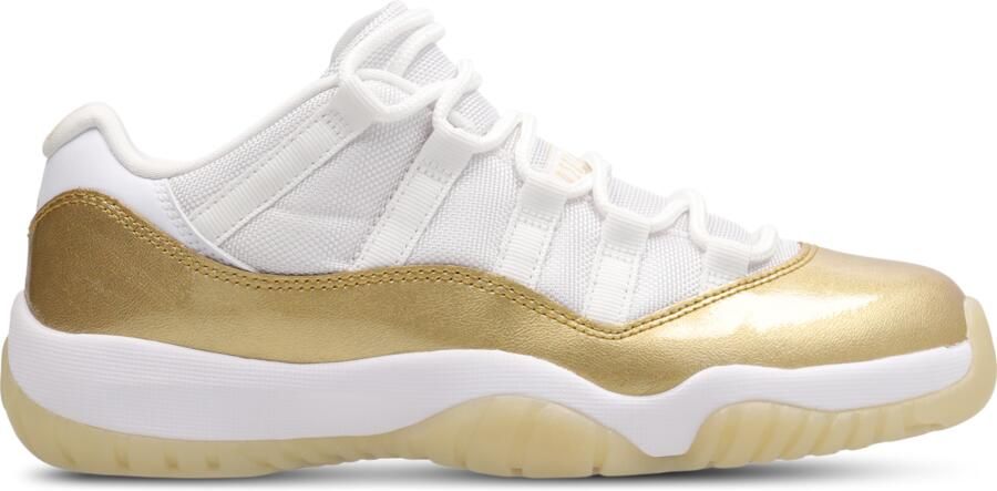 Jordan 11 Retro Sneakers Dames Wit Leer Synthetisch
