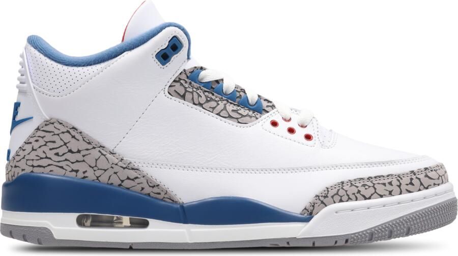 Jordan 3 Retro Sneakers Heren Wit Leer