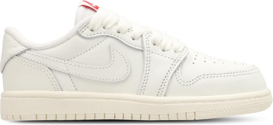 Jordan Aj1 Retro Low Og Peuterschoenen Wit Leer