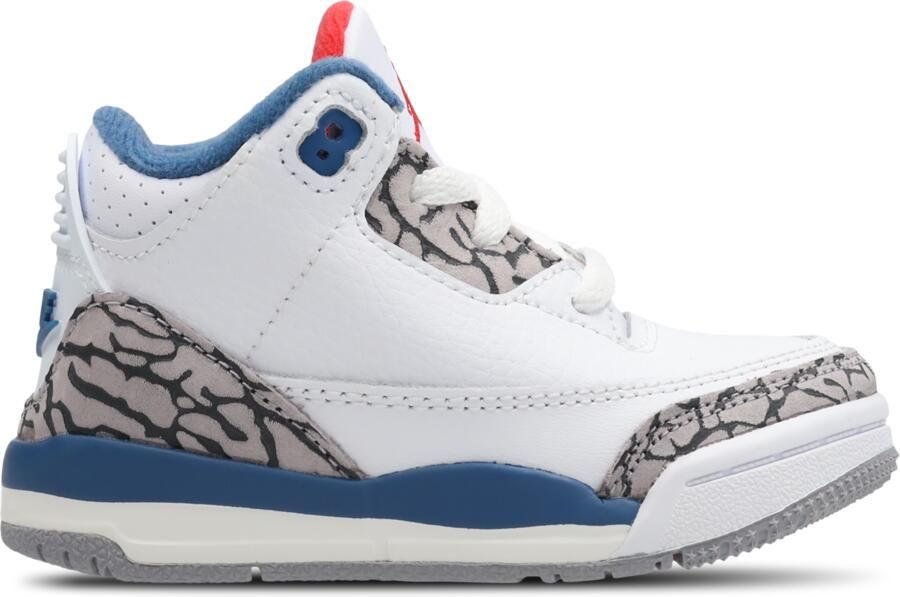 Jordan AJ3 Babyschoenen Wit Leer