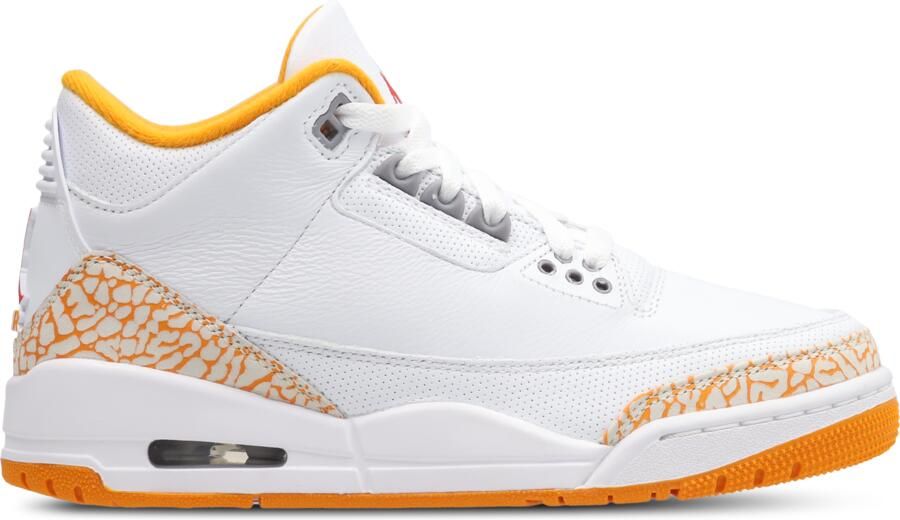 Jordan AJ3 Sneakers Dames Olijf Leer Synthetisch