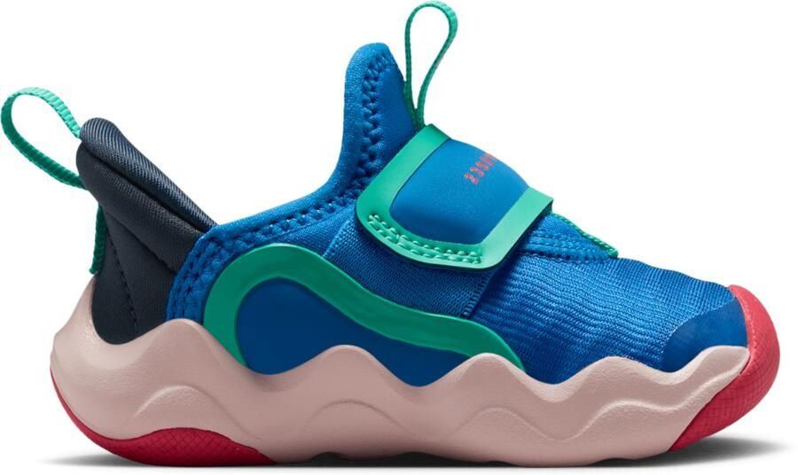 Jordan Easyon Babyschoenen Blauw Mesh Synthetisch