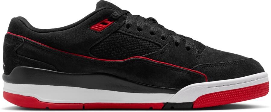 Jordan Flight Sneakers Heren Zwart Mesh Synthetisch