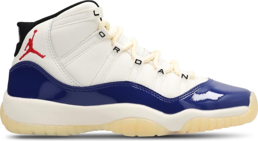 Jordan Retro 11 Kindersneakers Blauw Leer