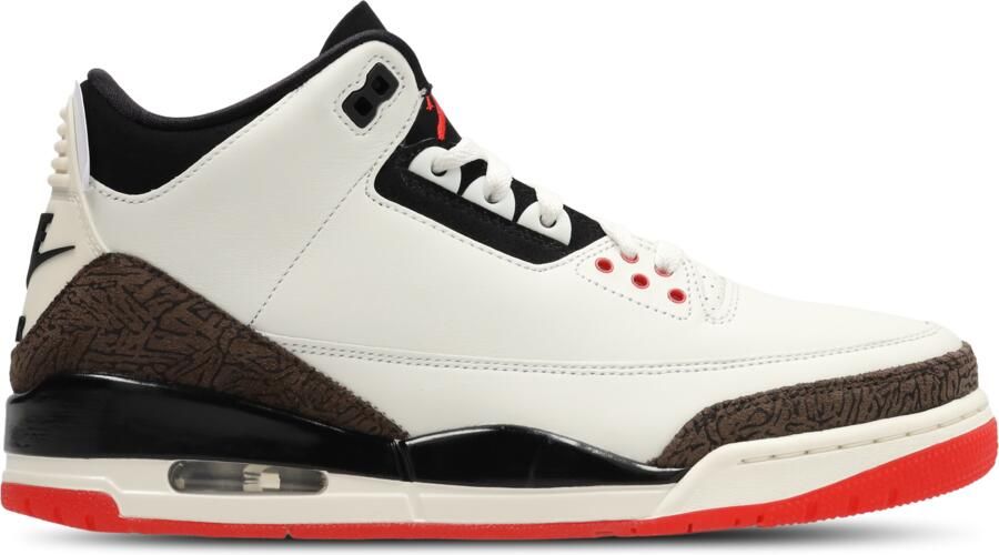 Jordan Retro 3 "world's Best Dad" Sneakers Heren Wit Leer - Foto 2
