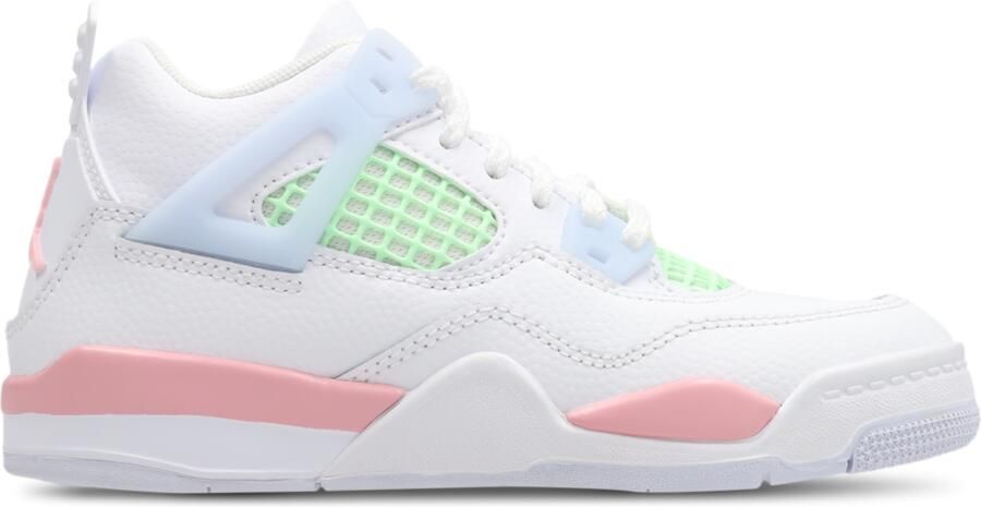 Jordan Retro 4 Peuterschoenen Wit Leer - Foto 5